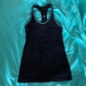 Girls, size 12, Ivivva, black reversible, workout tank top.